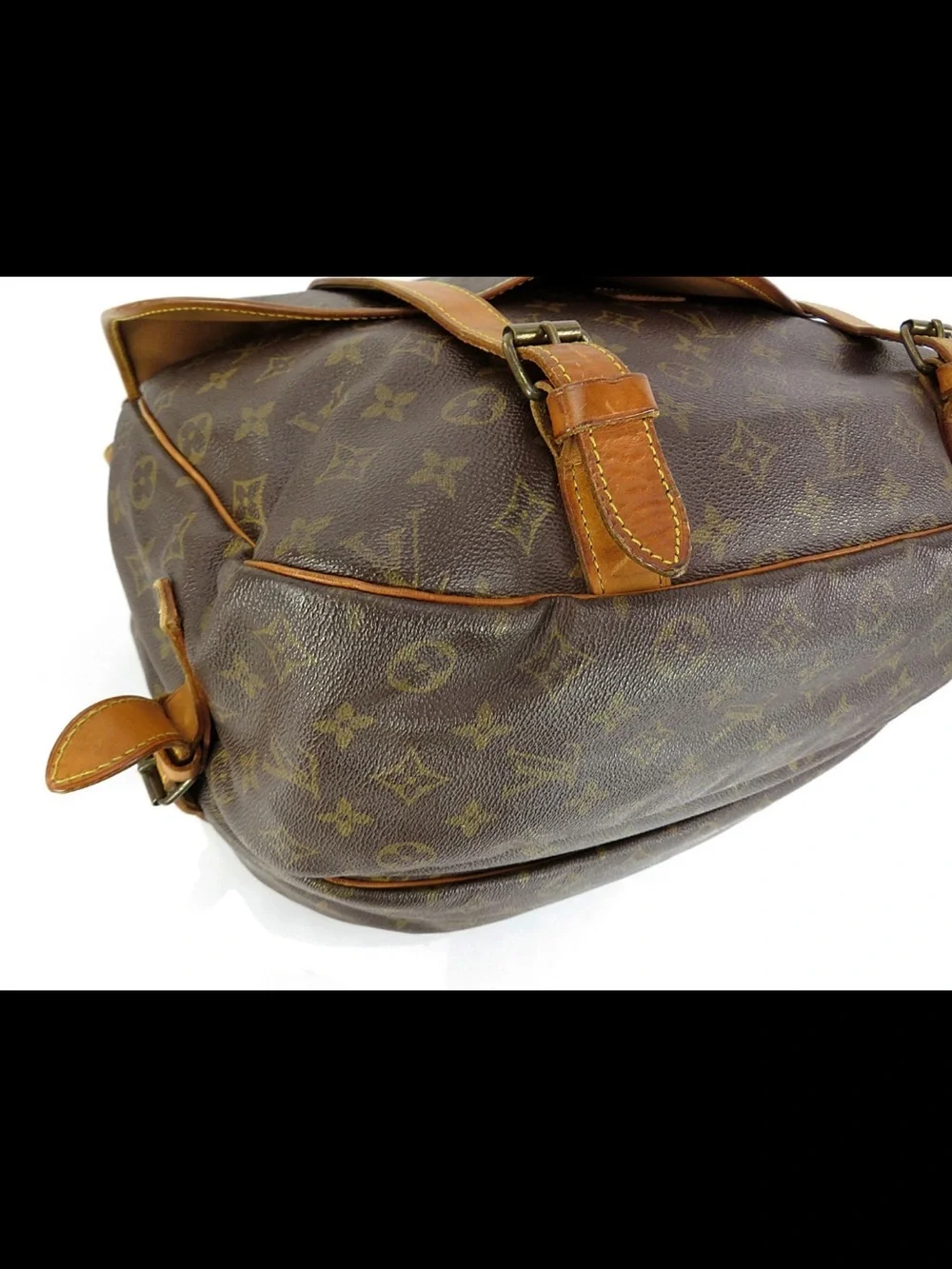 Louis Vuitton Brown Monogram Canvas Messenger Bag